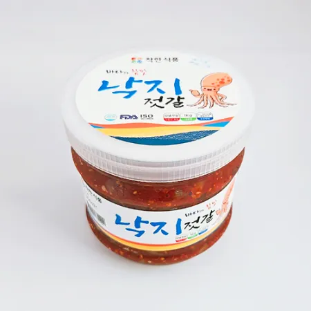 [맛찬]낙지젓갈 착한식품 1kg 업소용 대용량 젓갈 이미지