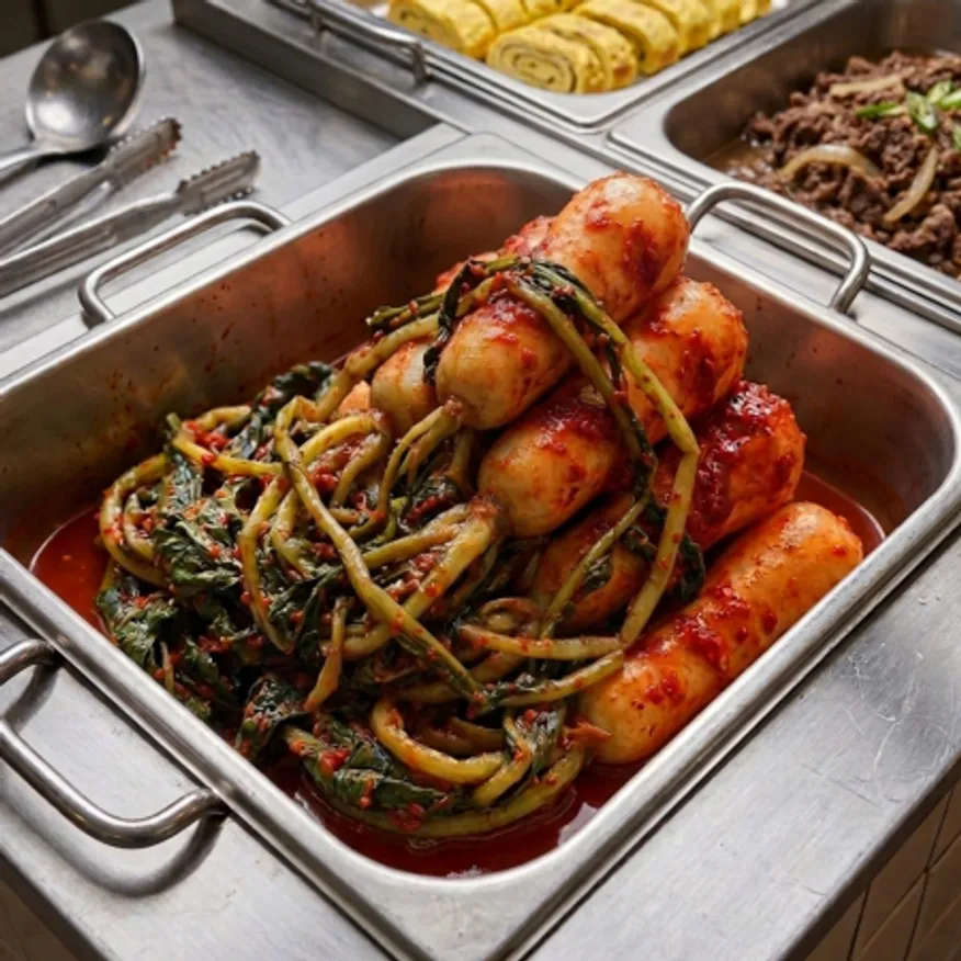 형제 총각김치 10kg 업소용 대용량 반찬 이미지