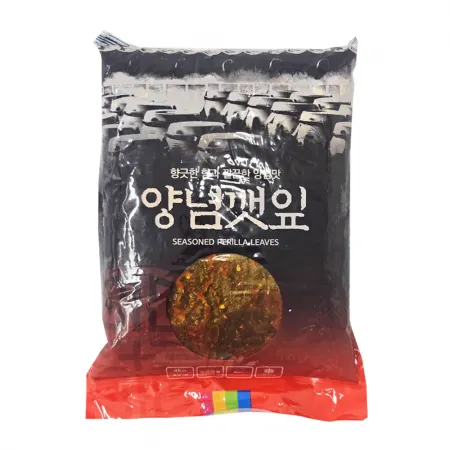 양념깻잎 착한식품 4kg 업소용대용량 반찬 이미지