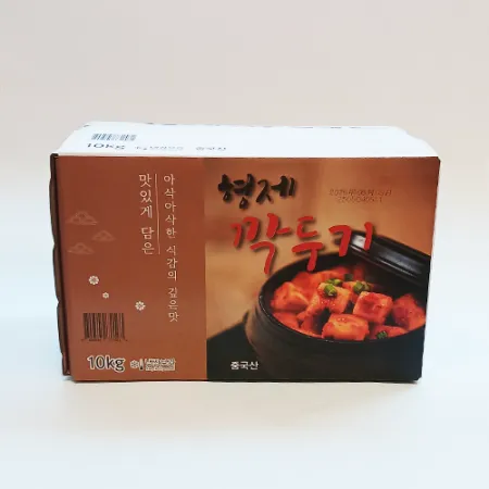 형제깍두기 10kg 업소용 대용량 반찬 이미지