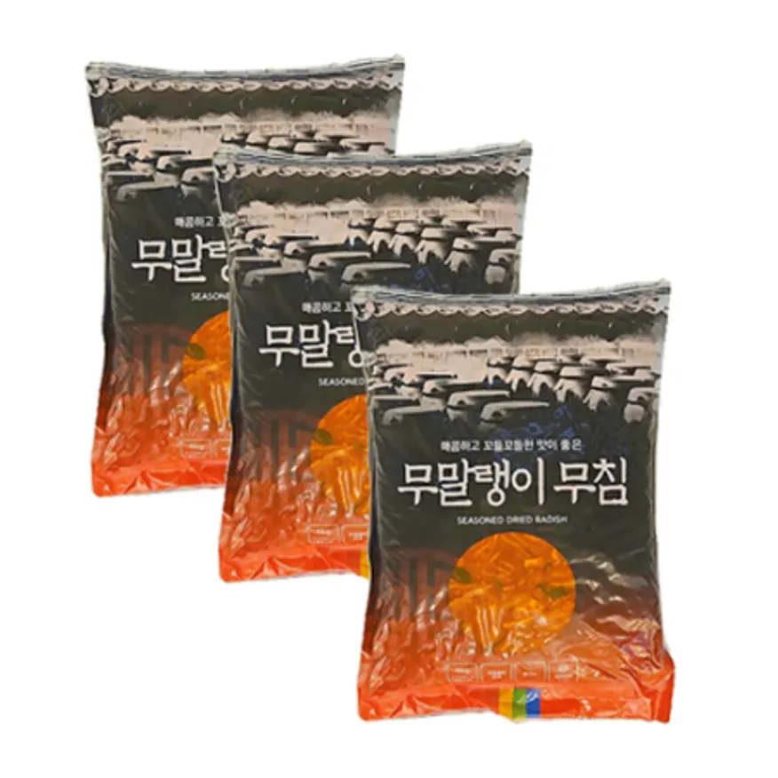 무말랭이무침 착한식품 4kg x 3개 업소용대용량 반찬 이미지