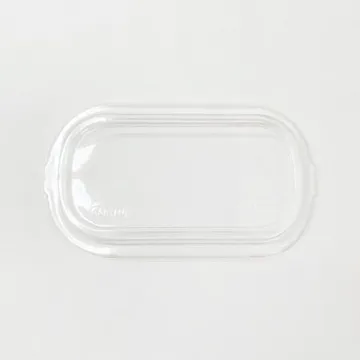 사각타원1구용기 60호&91호,사각타원2구용기 80호&90호 PET뚜껑 500개입(뚜껑만)