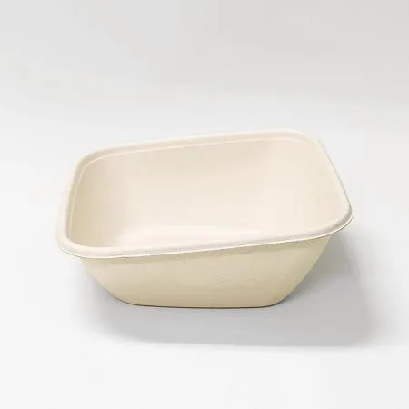 S-013K 펄프 샐러드 도시락용기 - 원형 용기 300개입(뚜껑별도) 이미지