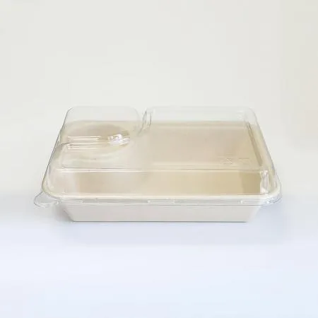 PET-MT022뚜껑 펄프 용기 일회용도시락 PET 뚜껑 400개입 (뚜껑만) 이미지