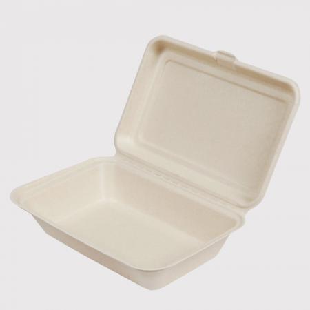 B-030K 일체형 펄프 용기 일회용도시락 크라프트색상 250개입