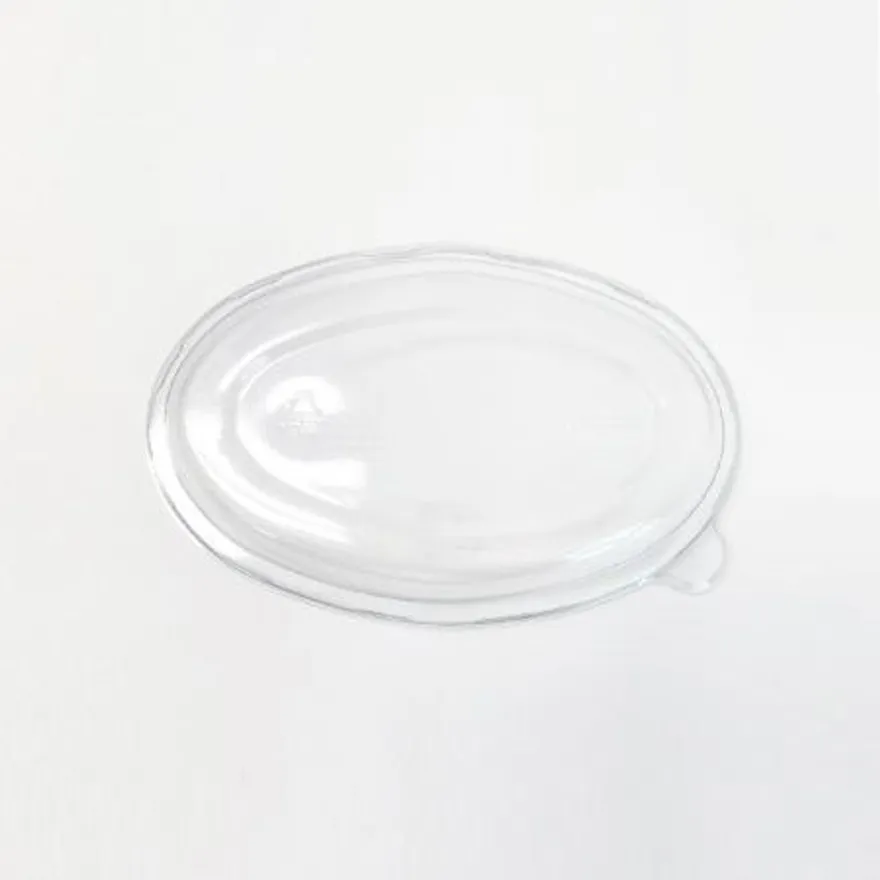 PET-L066뚜껑 펄프 용기 PET 뚜껑 600개입 (뚜껑만) 이미지