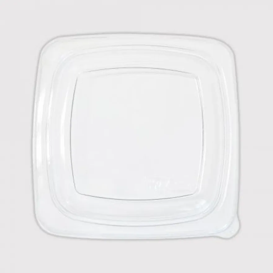 PET L016&L013&L011뚜껑 펄프 용기 일회용도시락 PET 뚜껑 400개입 (뚜껑만) 이미지