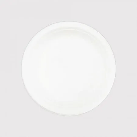 P-006 펄프 접시 일회용도시락 일회용 접시 화이트 500개입
