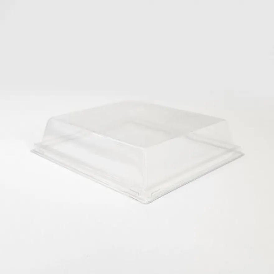 PET SW-4 뚜껑 종이 용기 일회용도시락 PET 뚜껑 500개입 (뚜껑만) 이미지