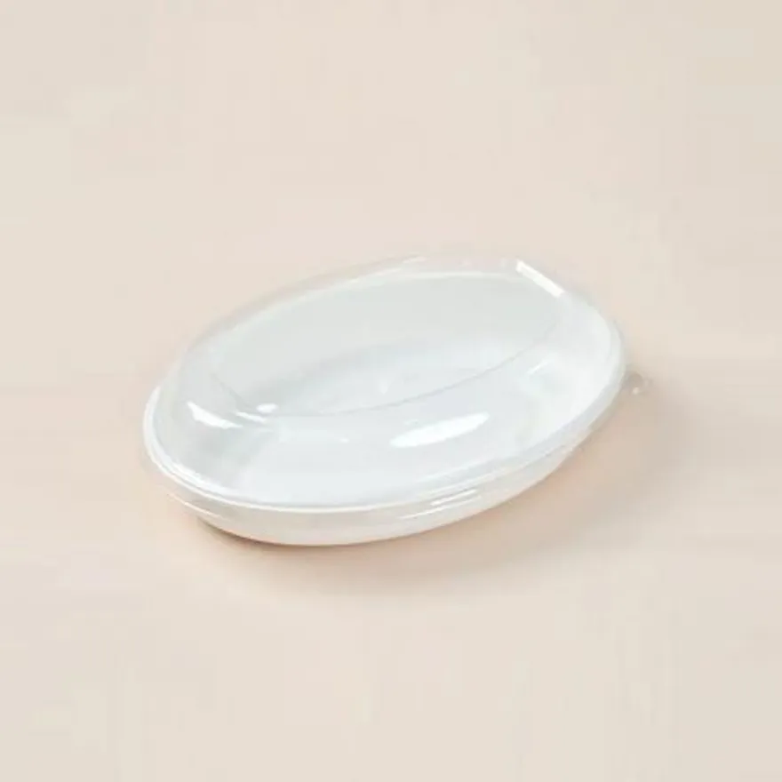 PET-L065뚜껑 펄프 용기 PET 뚜껑 400개입 (뚜껑만) 이미지