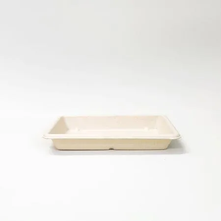 S-001K 펄프 샐러드 도시락용기 - 원형 용기 400개입(뚜껑별도) 이미지