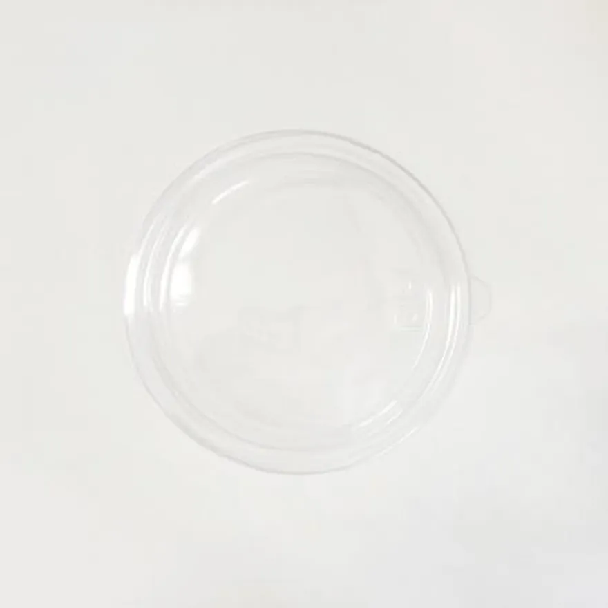 PET-L063&L064 뚜껑 펄프 용기 일회용도시락 PET 뚜껑 400개입 (뚜껑만) 이미지