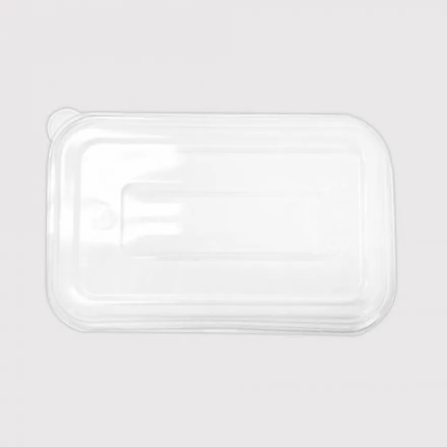 PET T055&T056 뚜껑 펄프 용기 일회용도시락 PET 뚜껑 600개입 (뚜껑만) 이미지