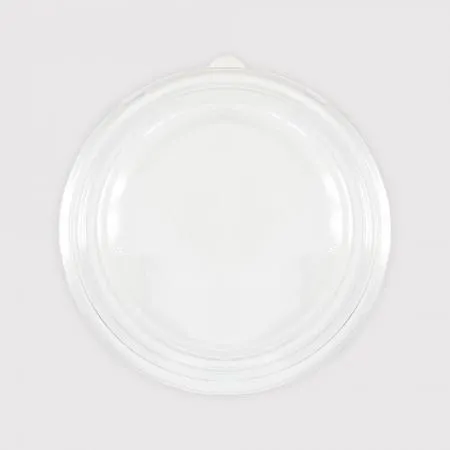 L-064 분리형 펄프 용기 일회용도시락 화이트 400개(뚜껑별도) 이미지