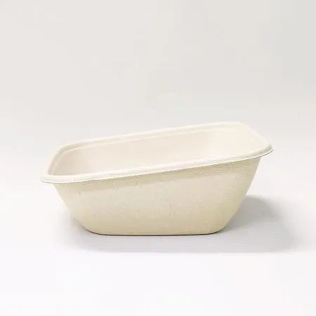 S-013K 펄프 샐러드 도시락용기 - 원형 용기 300개입(뚜껑별도) 이미지