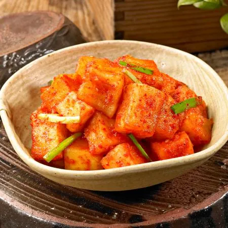 국내산 전라도식 깍두기 2kg 이미지