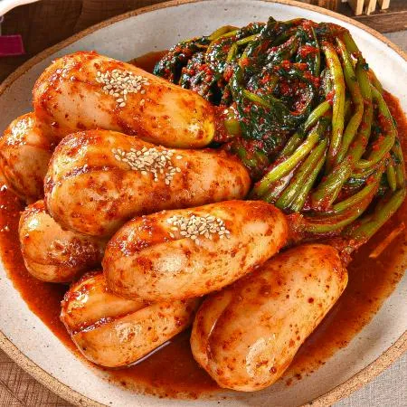 당일 제조 국내산 총각김치 1kg