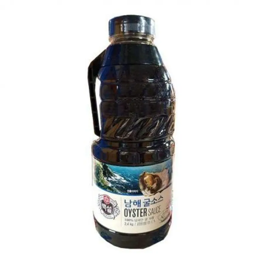 씨제이 굴소스 2.4KG 식품 식자재 백설 이미지