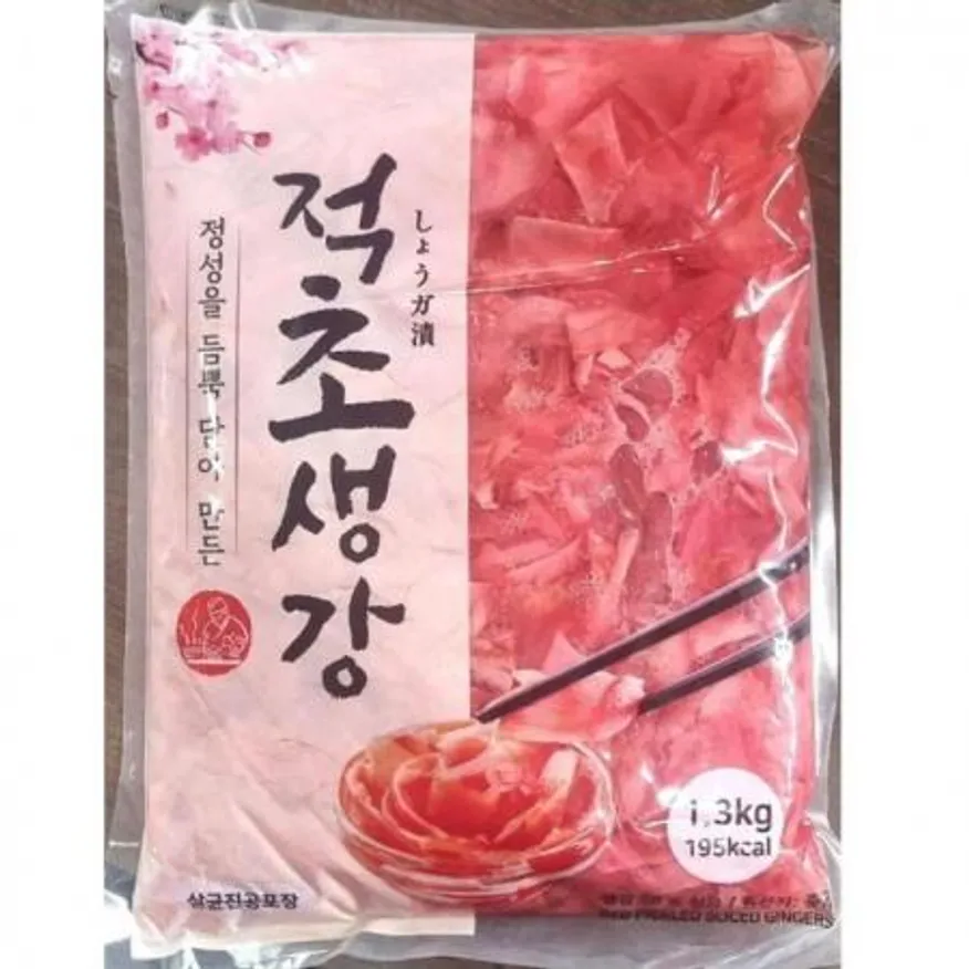 업소용 식당 횟집 식자재 재료 이연 적초생강 1.3kg 생강 적 초 절임 이미지