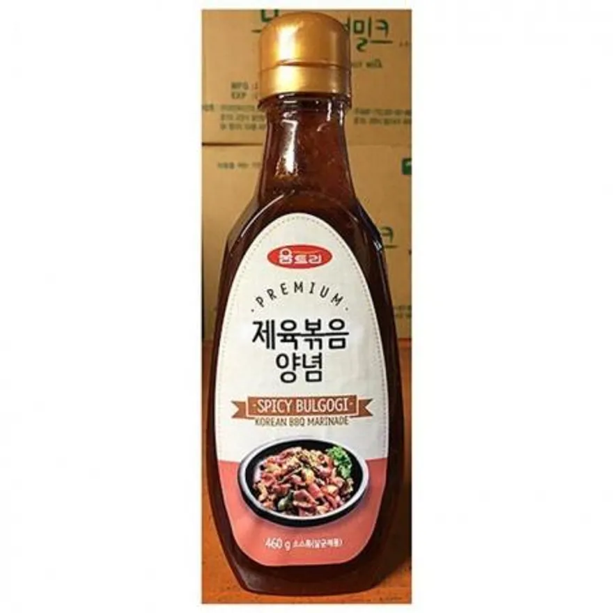 업소용 식당 식자재 재료 움트리 제육볶음양념 460g 냉 순두부 만능 쭈꾸미양념장 매운양념장 쫄 이미지