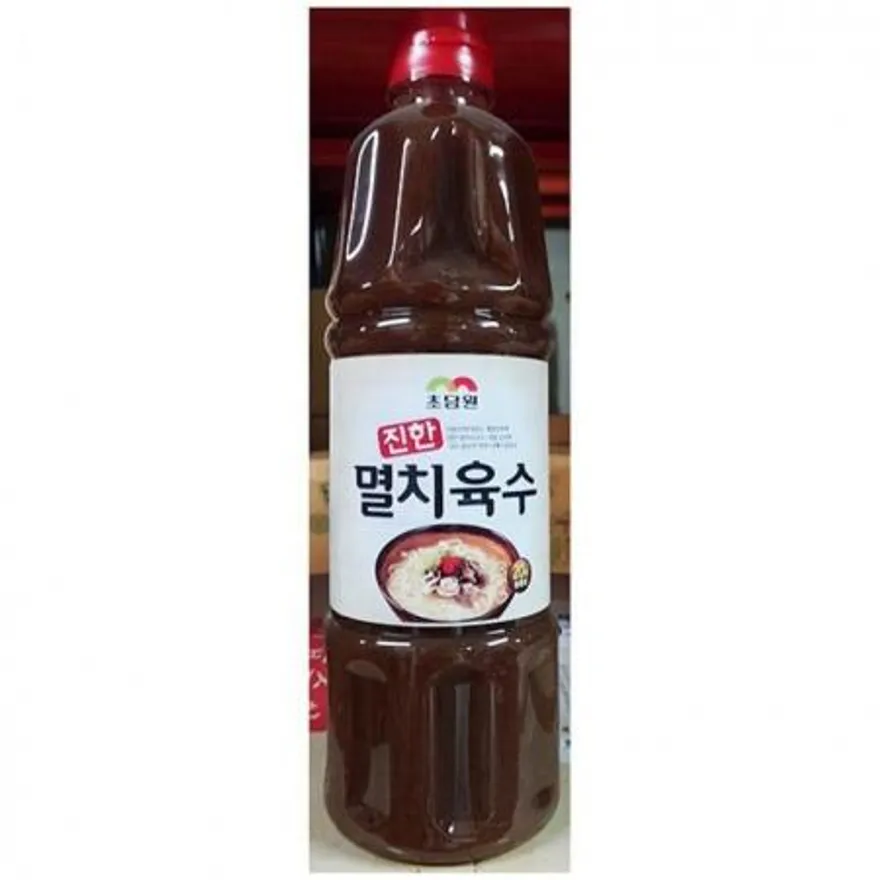 멸치 다시 초담원 햇살내음 0.9L 진한 육수 업소용 액상소스 이미지