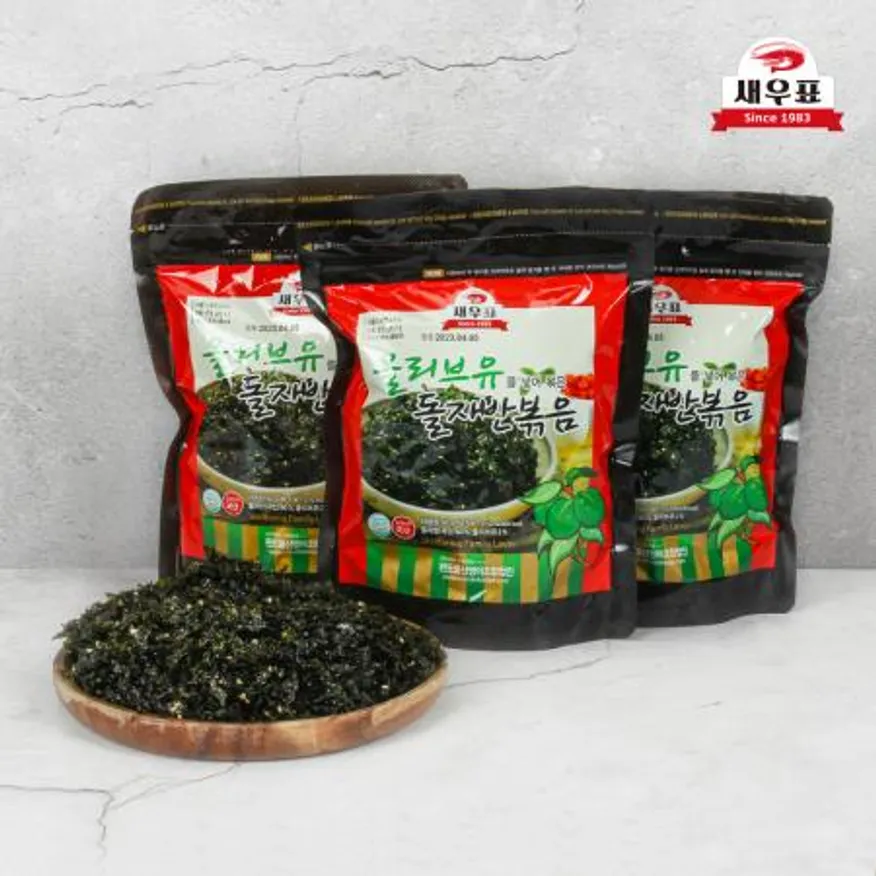 새우표 완도 올리브유 돌자반볶음 60g x 20봉 이미지