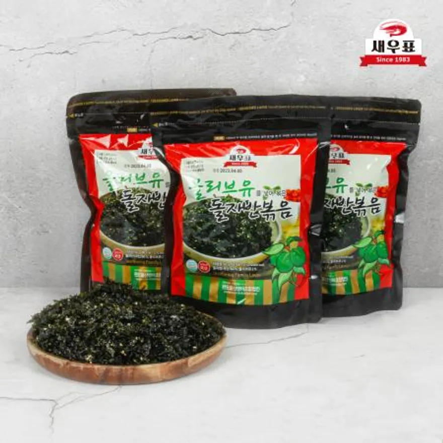새우표 완도 올리브유 돌자반볶음 60g x 20봉 이미지