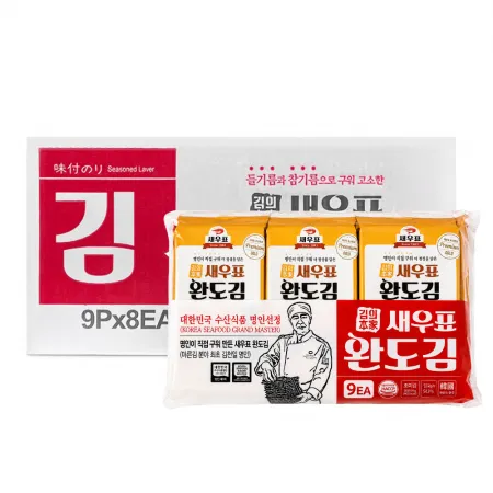 새우표 완도 도시락김 4g x 72봉