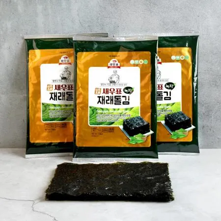 새우표 완도 녹차 전장김 30g x 40봉 이미지