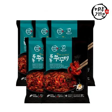 미각기행 목동쭈꾸미 레드 300g x 5팩/ 배퓨레첨가