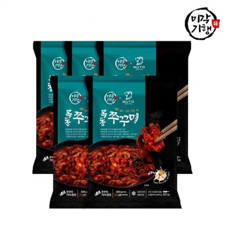 미각기행 목동쭈꾸미 레드 300g x 5팩/ 배퓨레첨가 이미지