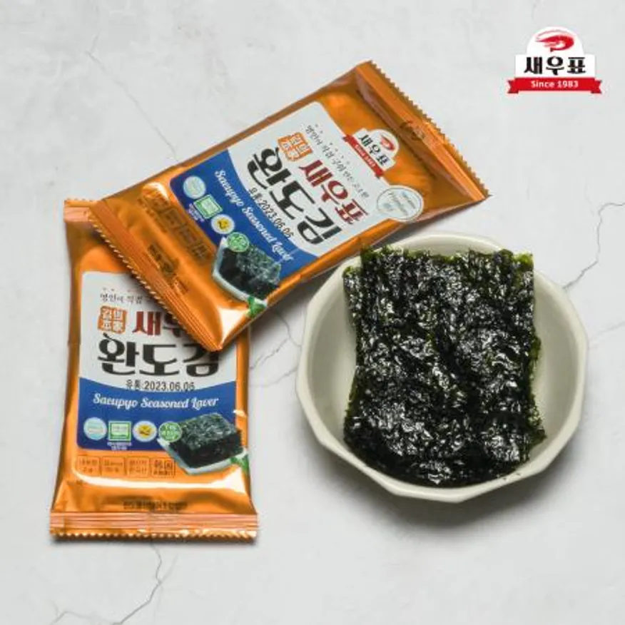 새우표 완도 도시락김 2g x 240봉 이미지