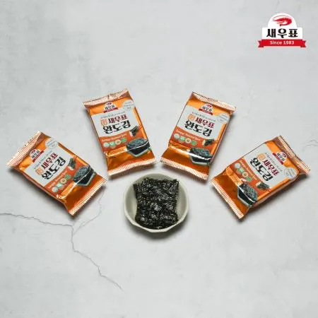 새우표 완도 도시락김 4g x 72봉 이미지