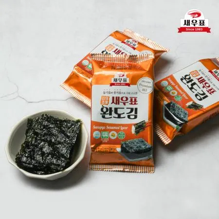 새우표 완도 도시락김 4g x 72봉 이미지