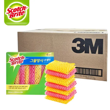 3M 그물망사 수세미 MN-900(8입) *1박스(8입*27개)