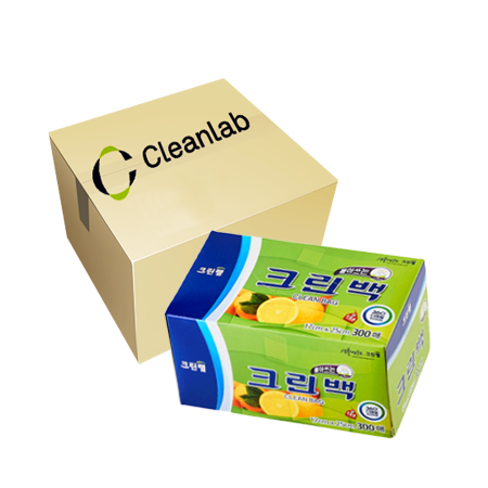 [대용량] 크린백 소형(미니) 17cm x 25cm 300매 1박스(16개)