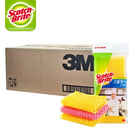 3M 그물망사 수세미 (3매) *1박스(3매*30개)