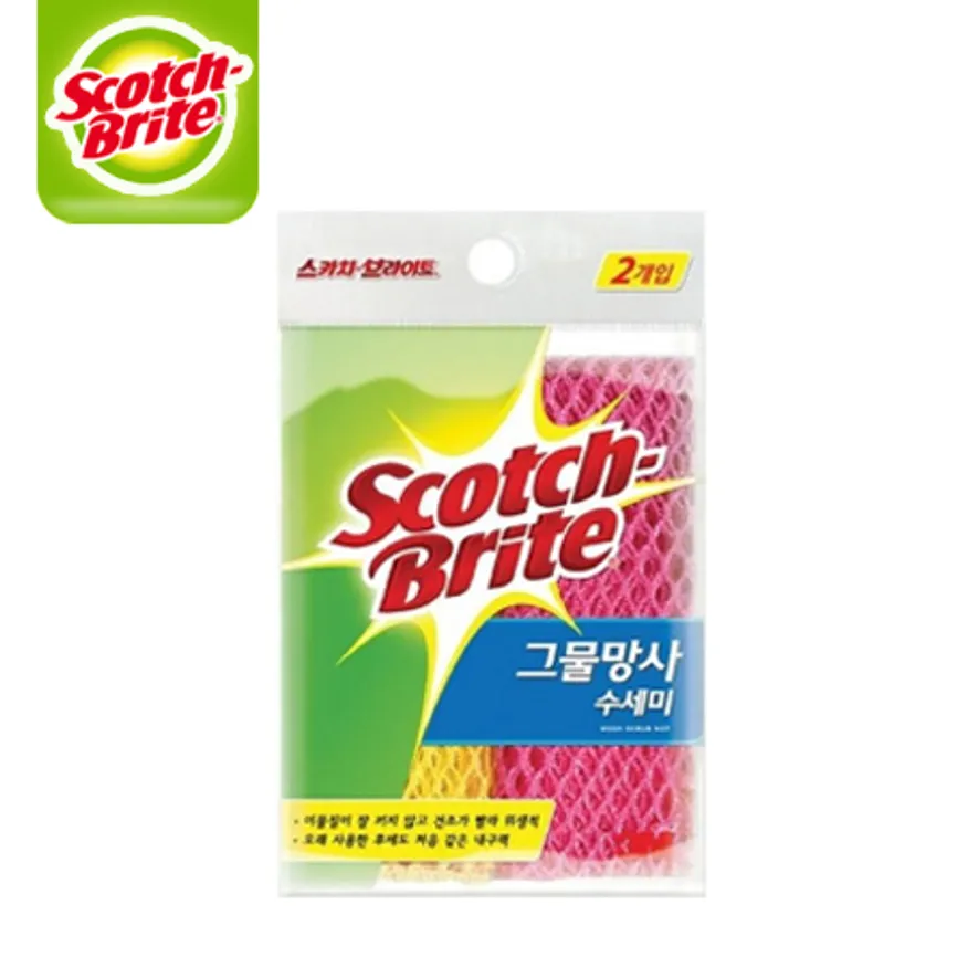 3M 그물망사 수세미 (2입) 1개 이미지