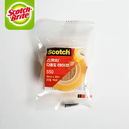 3M 다용도 테이프 550 리필 18mm*20m 1개