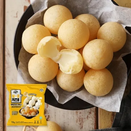 달콤치즈볼 750g_호프 포차 주점 안주 튀김 사이드 간식 푸딩팩토리