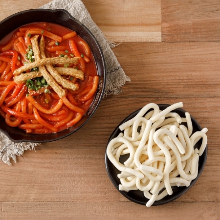 누들밀떡(파랑) 1kg_분식 떡볶이 주점 포차 안주 푸딩팩토리
