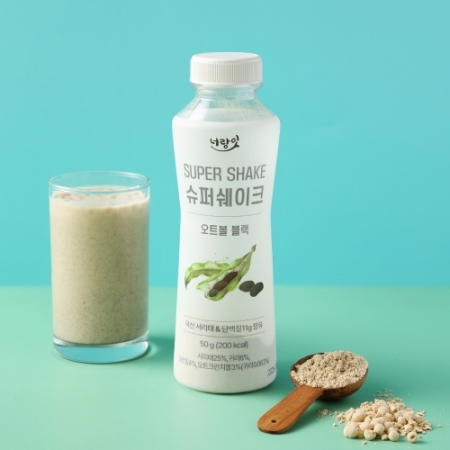 슈퍼쉐이크 오트볼블랙 50g*10ea[묶음]_단백질 음료 곡물 오트 선식