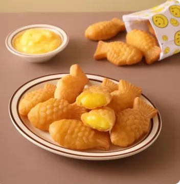 우리밀 슈크림 붕어빵 1kg_간식 베이커리 빵 브레드 카페 푸딩팩토리