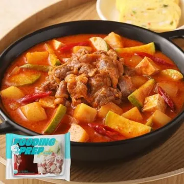 우삼겹고추장찌개 320g_포차 주점 안주 국 탕 식당 푸딩팩토리