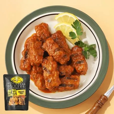한입스테이크 버터치킨커리맛 150g