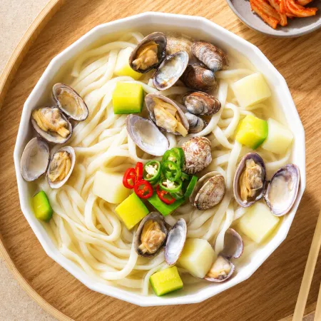 푸딩픽 바지락칼국수 460g