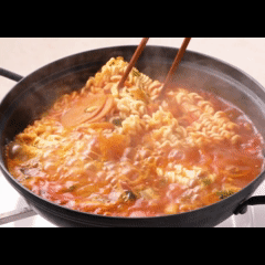 푸딩프렙 37 부대찌개토핑키트 160g_밀키트 원팩 주점 포차 안주 탕 국