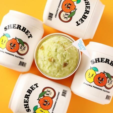 컵샤베트 케이스 240ml전용(패밀리 블랙라벨)_샤베트 미포함[16EA/box]