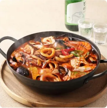 오징어짬뽕탕 740g *면세_포차 주점 안주 국 찌개 식당 푸딩팩토리