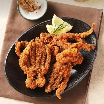 통살오징어다리 튀김(오족) 1kg_오다리 가라아게 치킨 분식 안주 사이드 호프 주점 푸딩팩토리